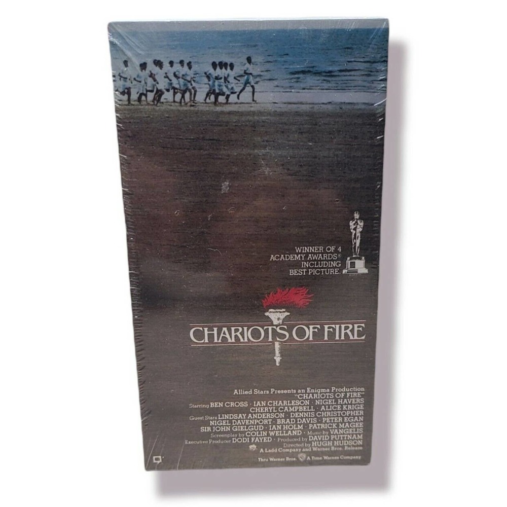 Vintage Chariots of Fire VHS Tape Movie 1981 Sealed